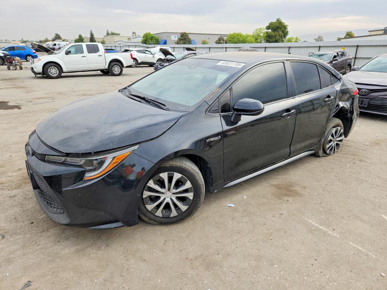 2021 TOYOTA COROLLA LE | JTDEAMDE9MJ026807 | UPCARS