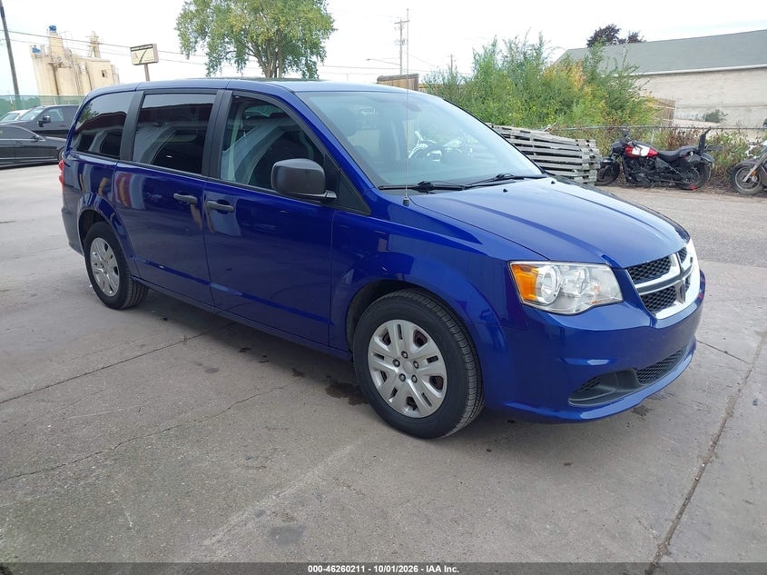 2019 DODGE GRAND CARAVAN SE | 2C4RDGBG2KR568144 | UPCARS