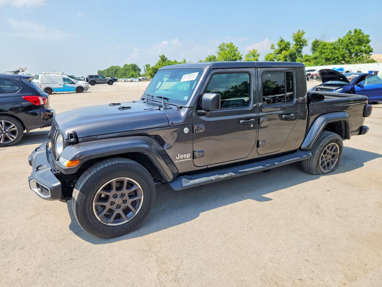 2021 JEEP GLADIATOR OVERLAND | 1C6HJTFGXML551859 | UPCARS