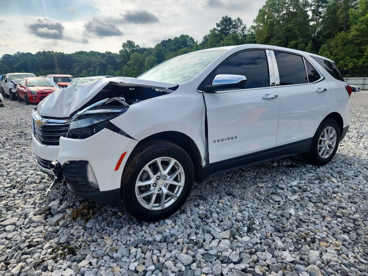 2022 CHEVROLET EQUINOX LT | 3GNAXUEV0NL245345 | UPCARS