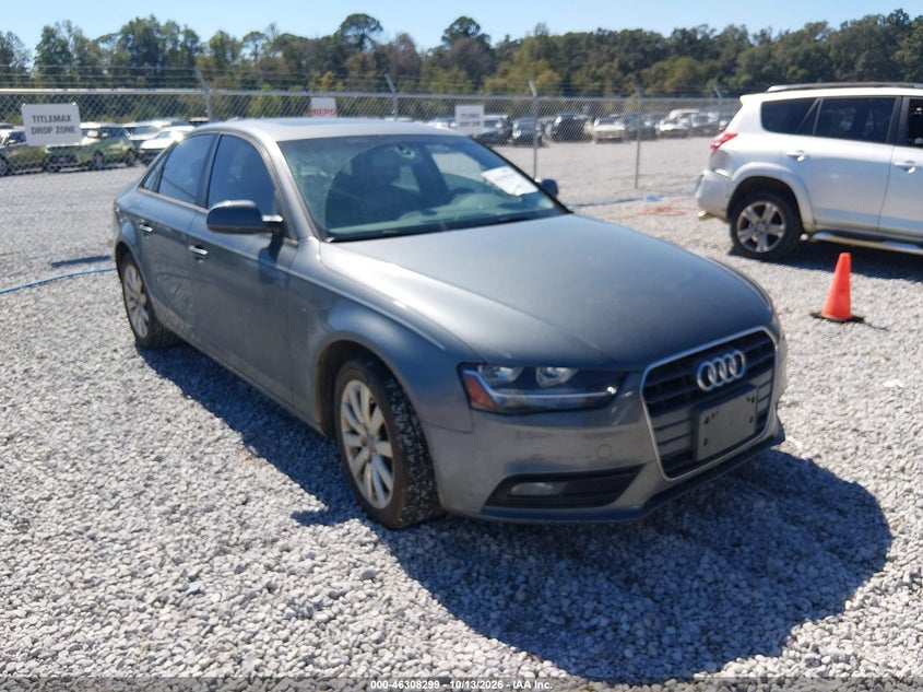 2014 AUDI A4 2.0T PREMIUM | WAUAFAFL9EA074414 | UPCARS