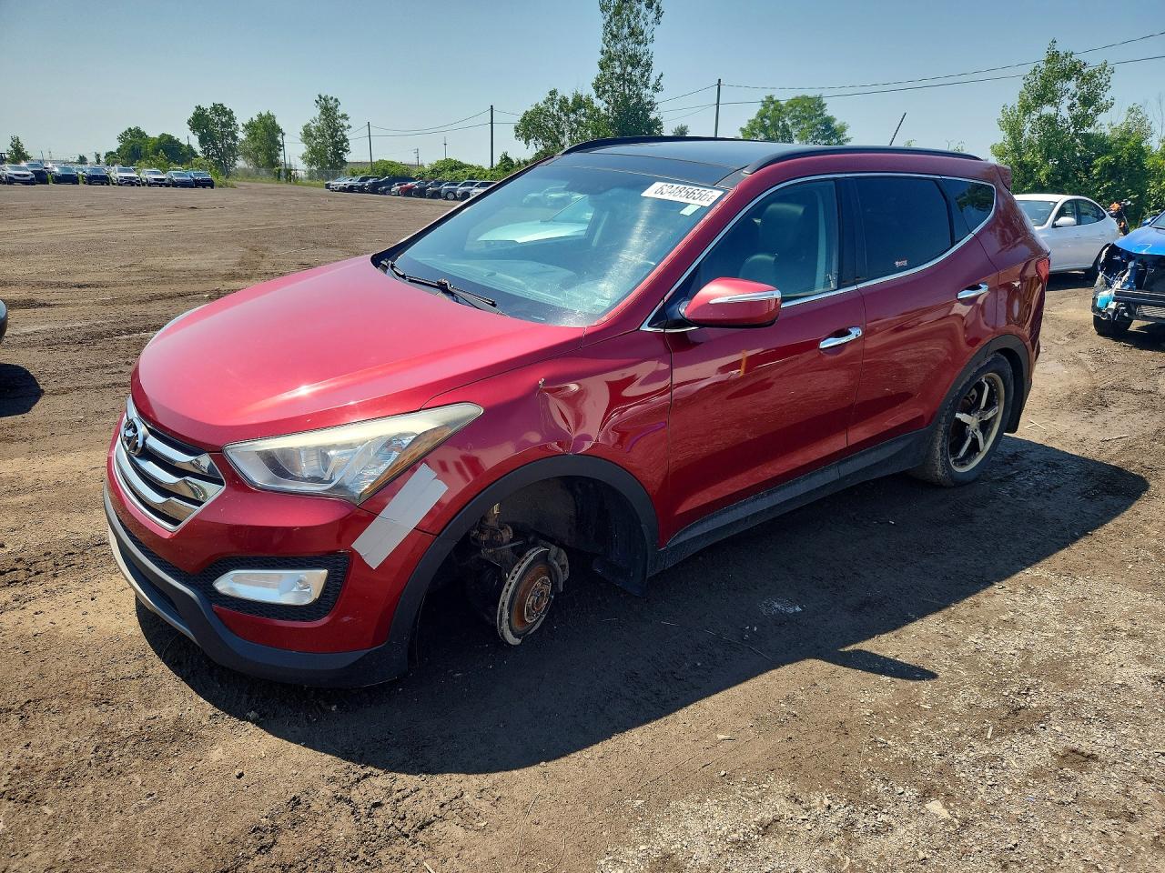 2015 HYUNDAI SANTA FE 2.0T | 5XYZUDLA6FG272174 | UPCARS