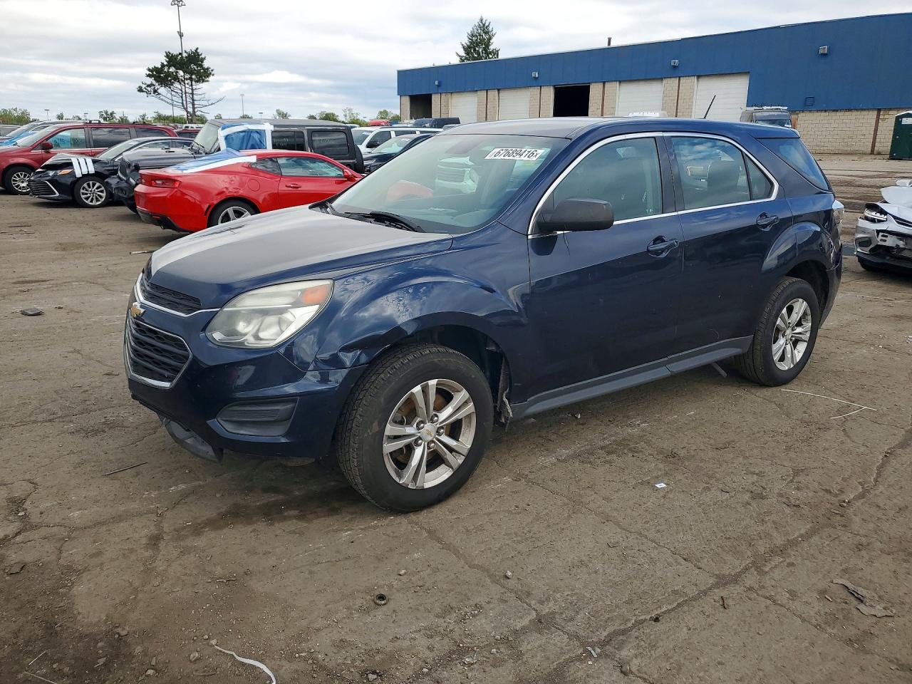 2017 CHEVROLET EQUINOX LS | 2GNALBEK4H1548964 | UPCARS