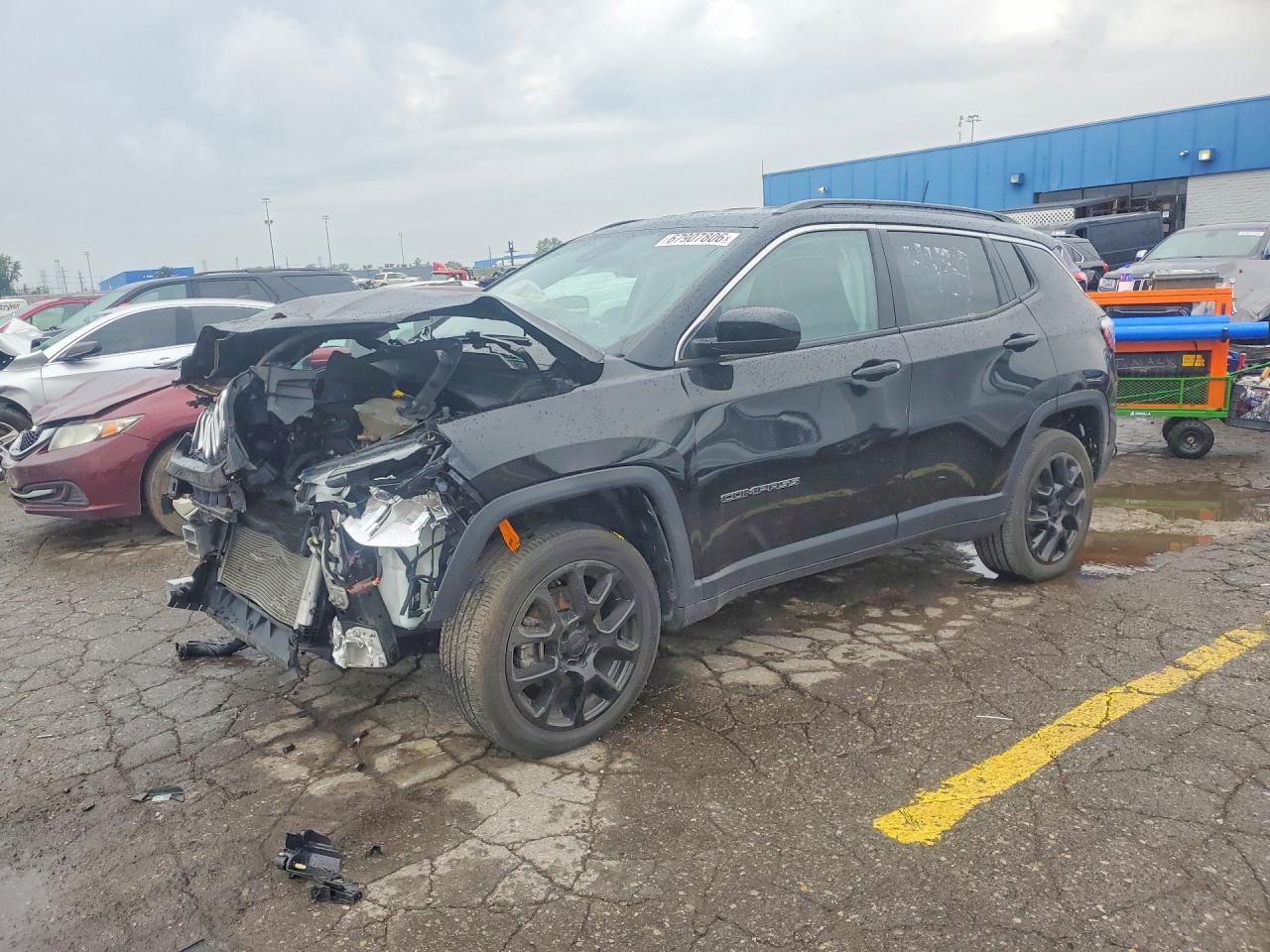 2022 JEEP COMPASS LATITUDE LUX | 3C4NJDFB1NT154469 | UPCARS