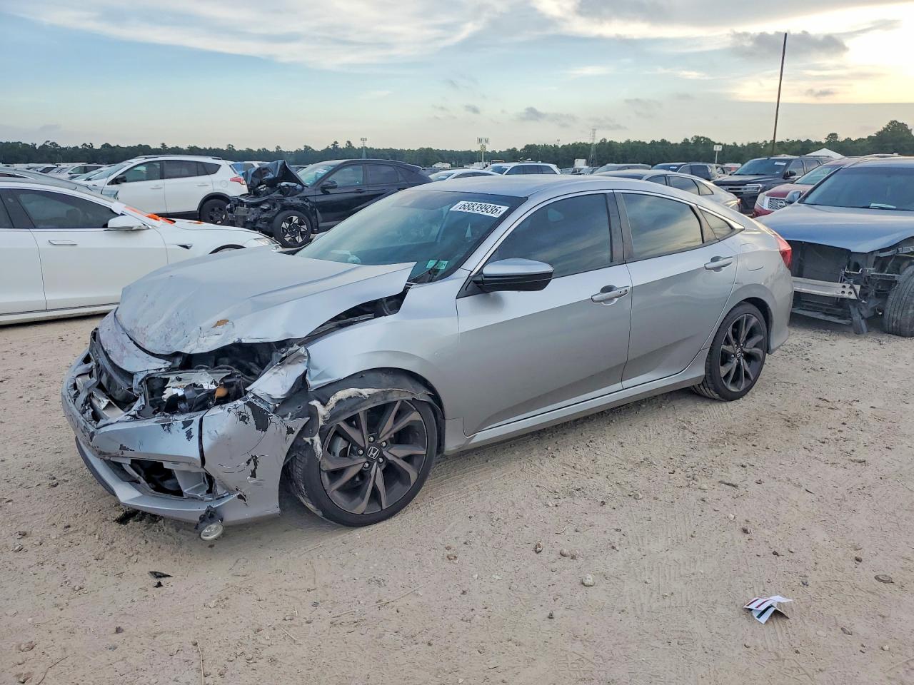 2020 HONDA CIVIC SPORT | 2HGFC2F86LH508680 | UPCARS