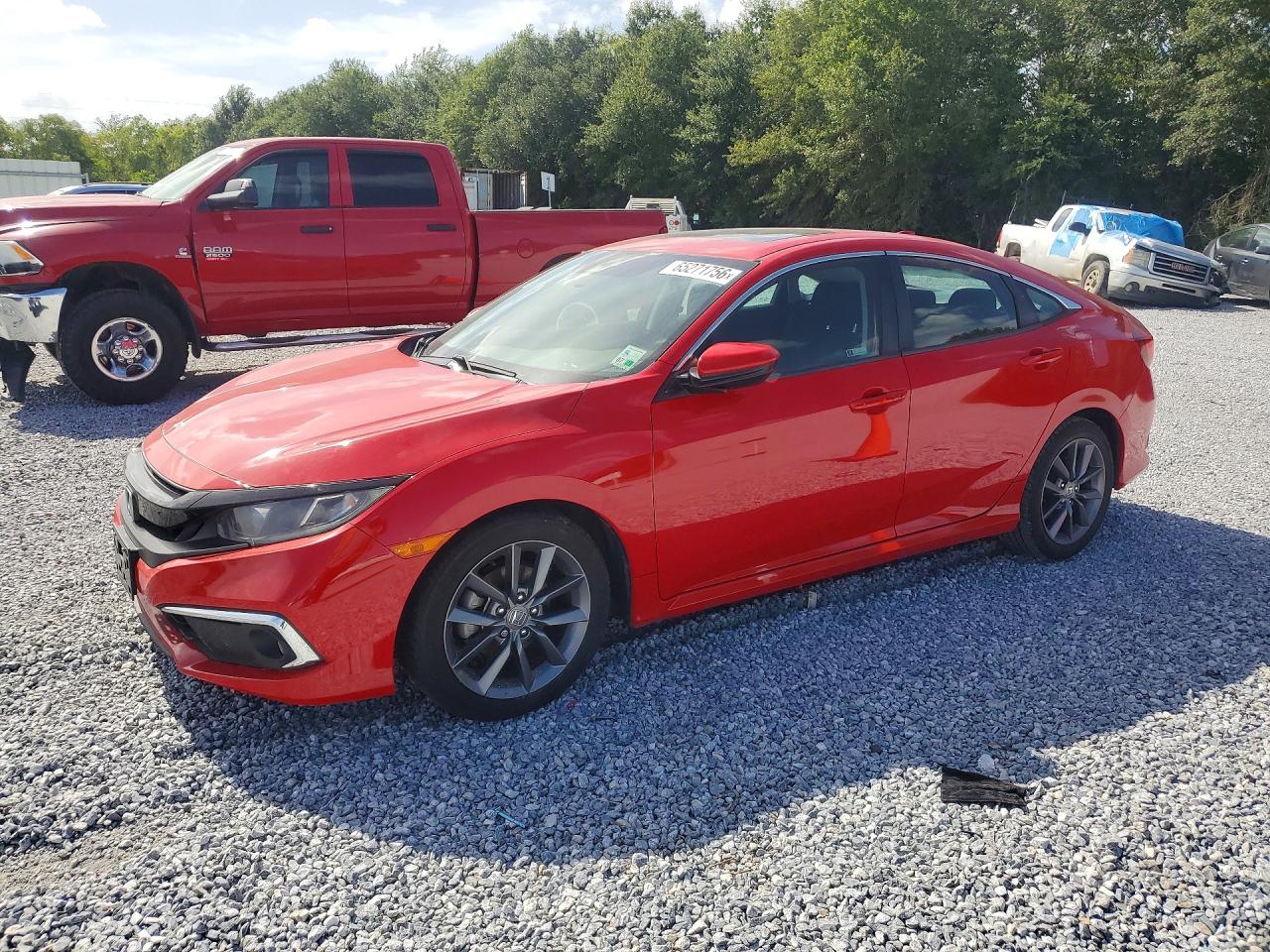 2019 HONDA CIVIC EX | 2HGFC1F38KH650283 | UPCARS
