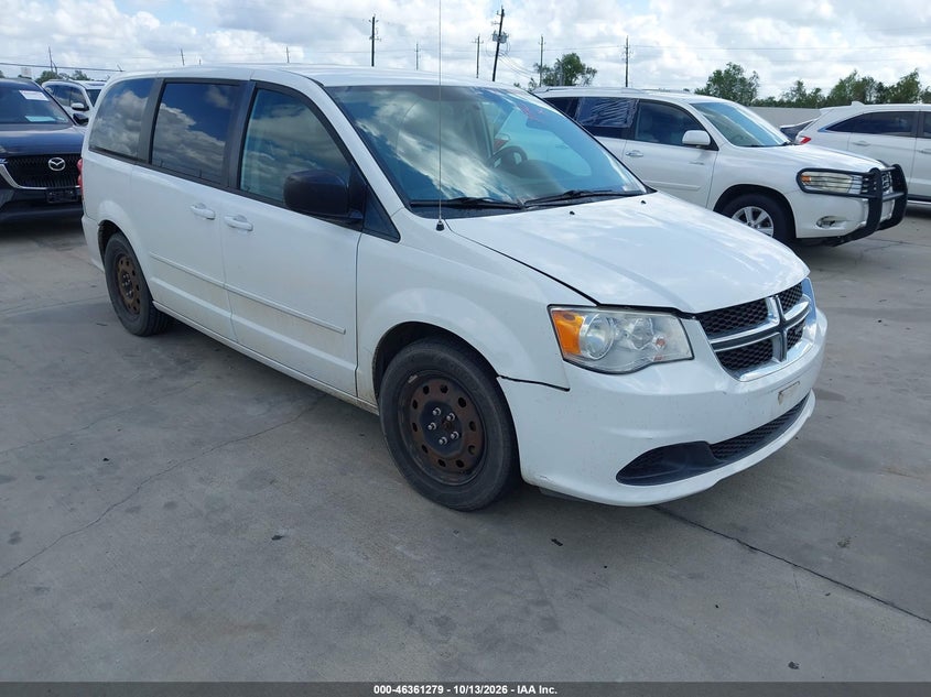 2016 DODGE GRAND CARAVAN SE | 2C4RDGBG2GR322086 | UPCARS