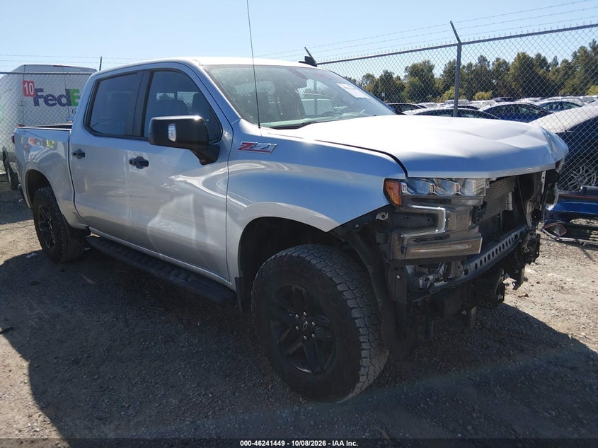 2021 CHEVROLET SILVERADO 1500 4WD  SHORT BED LT TRAIL BOSS | 3GCPYFED7MG127187 | UPCARS