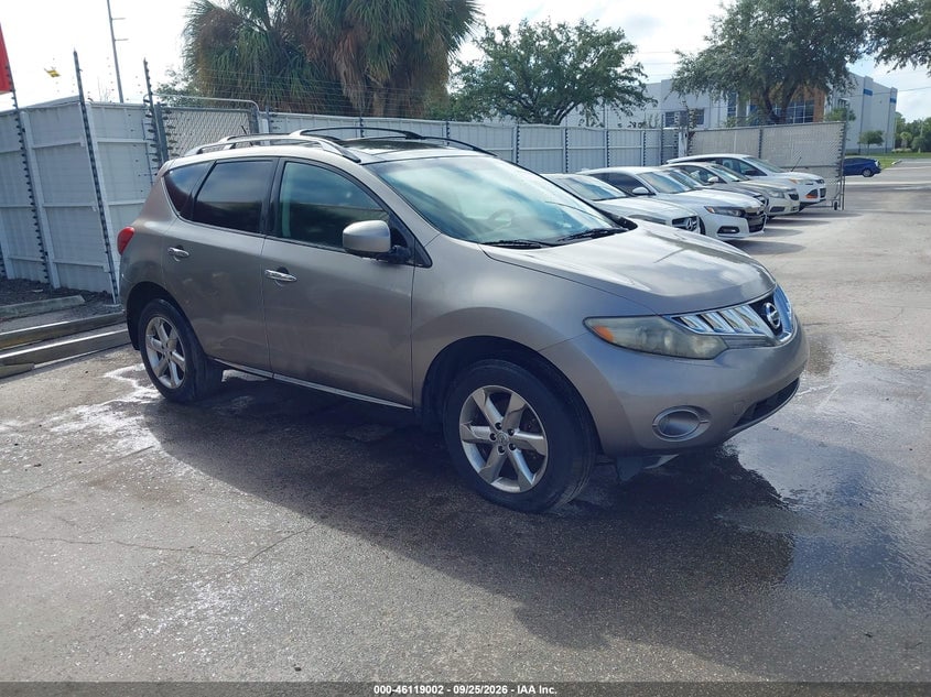2009 NISSAN MURANO SL | JN8AZ18W69W207791 | UPCARS