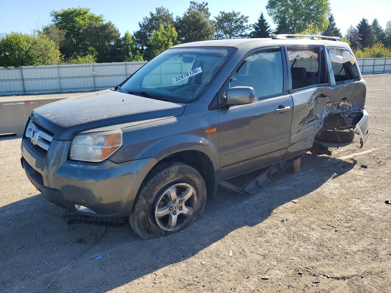 2007 HONDA PILOT EX | 5FNYF18467B016276 | UPCARS