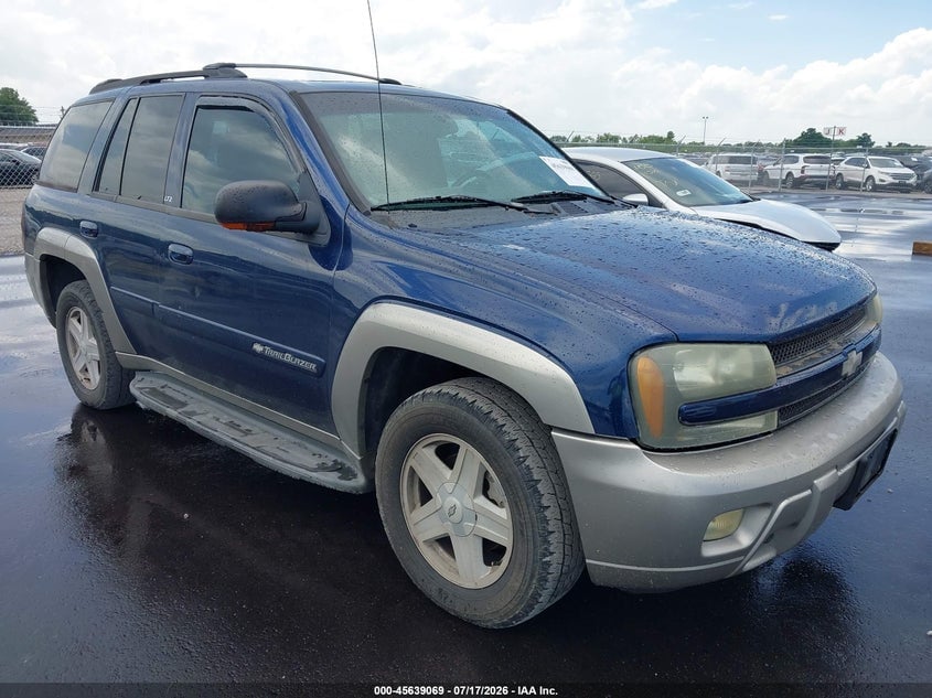 2002 CHEVROLET TRAILBLAZER LTZ | 1GNDT13SX22295974 | UPCARS