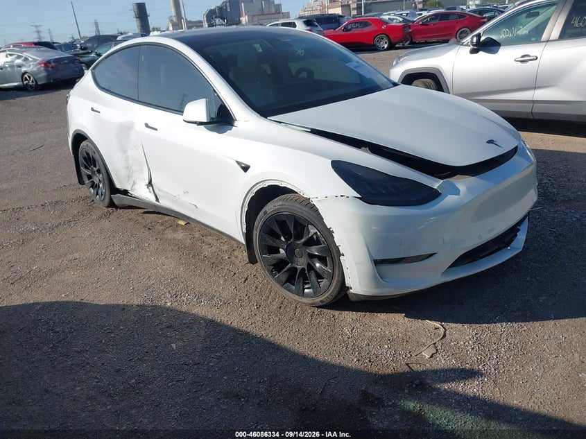 2021 TESLA MODEL Y LONG RANGE DUAL MOTOR ALL-WHEEL DRIVE | 5YJYGDEE3MF144367 | UPCARS