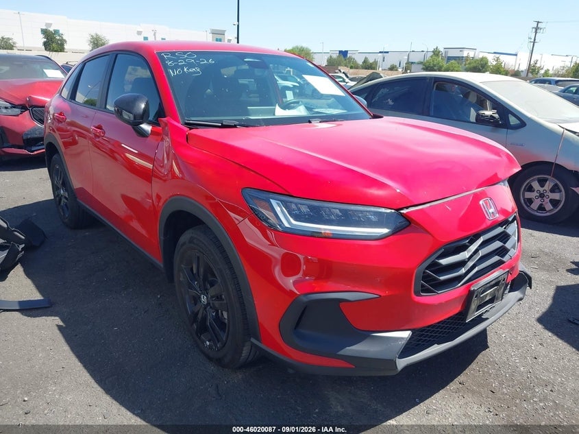2026 HONDA HR-V 2WD SPORT | 3CZRZ1H53TM728443 | UPCARS