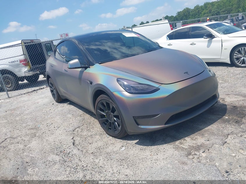2022 TESLA MODEL Y LONG RANGE DUAL MOTOR ALL-WHEEL DRIVE | 7SAYGDEE0NF426762 | UPCARS