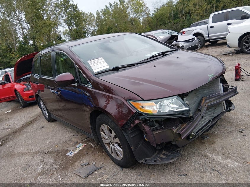 2015 HONDA ODYSSEY EX-L | 5FNRL5H68FB082431 | UPCARS