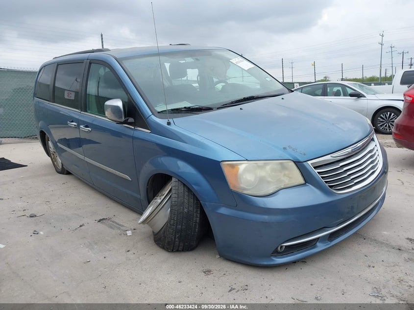 2012 CHRYSLER TOWN & COUNTRY TOURING-L | 2C4RC1CG0CR138130 | UPCARS