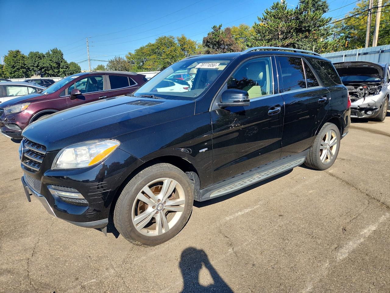 2012 MERCEDES-BENZ M-CLASS 350 4MATIC | 4JGDA5HB7CA085639 | UPCARS
