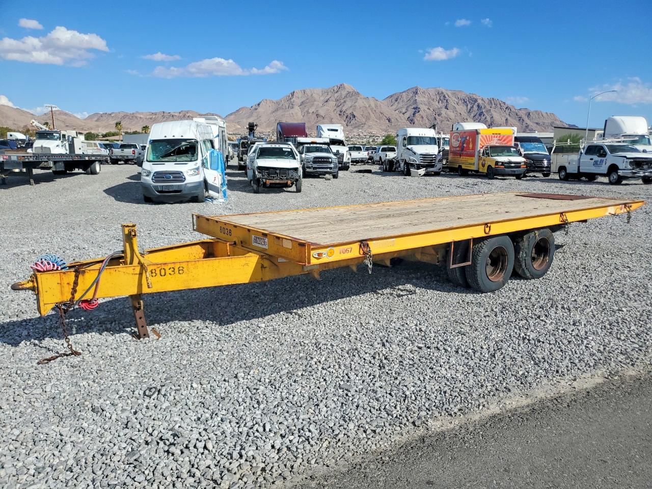 1985 FLEMIILERS UNKNOWN FLEMING EQUIPMENT TRAILER | 1F9KS2220F1025690 | UPCARS