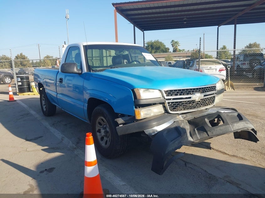 2007 CHEVROLET SILVERADO 1500 CLASSIC WORK TRUCK | 1GCEC14V97Z167214 | UPCARS