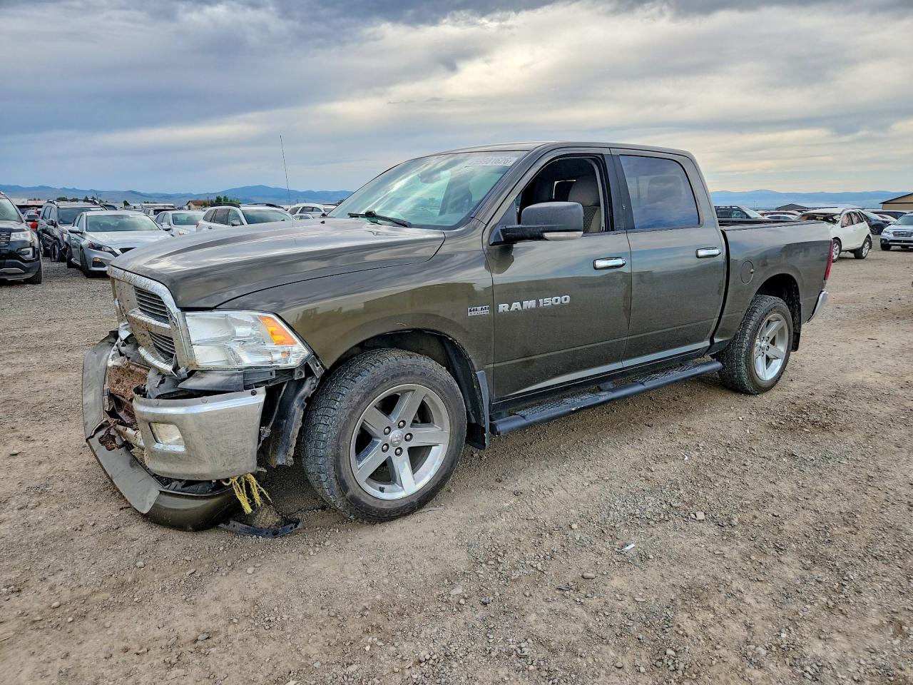 2012 DODGE RAM 1500 SLT | 1C6RD7LT8CS308821 | UPCARS