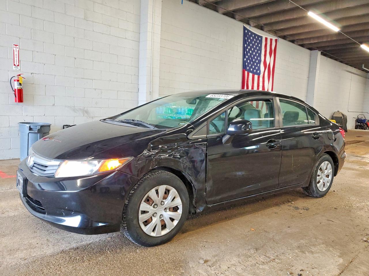 2012 HONDA CIVIC LX | 19XFB2F57CE070870 | UPCARS