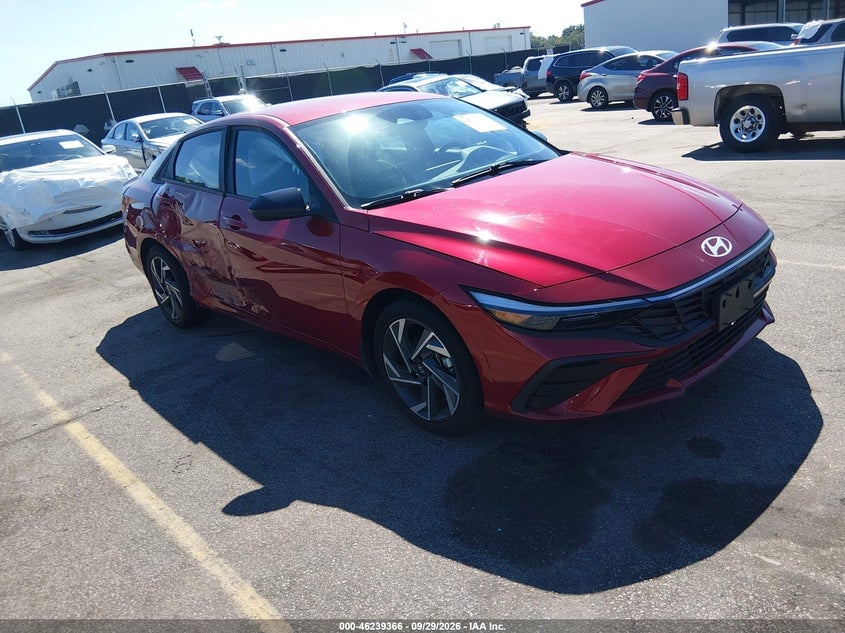 2025 HYUNDAI ELANTRA SEL SPORT | KMHLM4DG2SU875782 | UPCARS