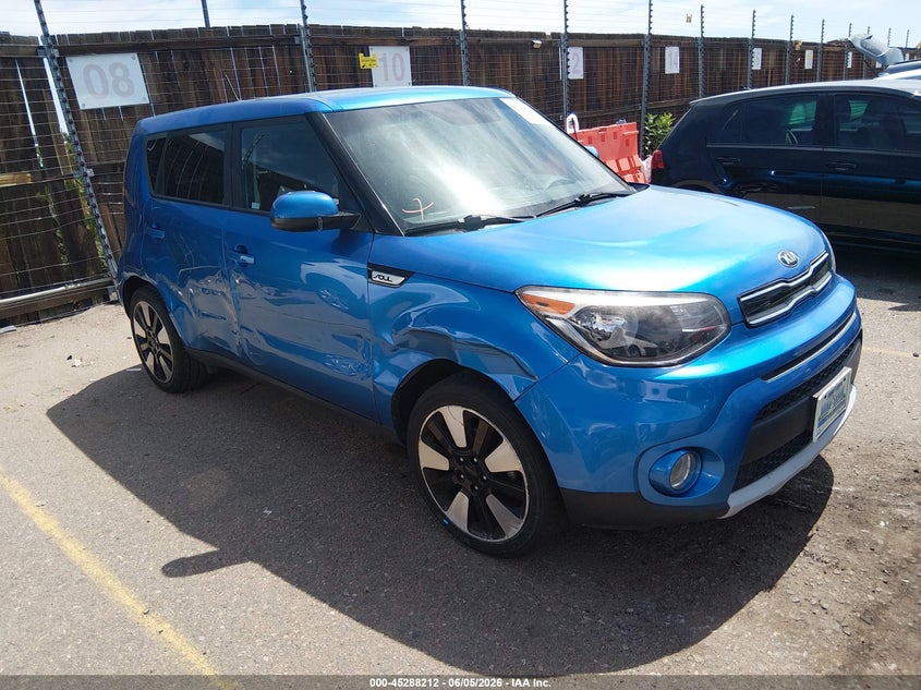 2019 KIA SOUL + | KNDJP3A52K7652821 | UPCARS