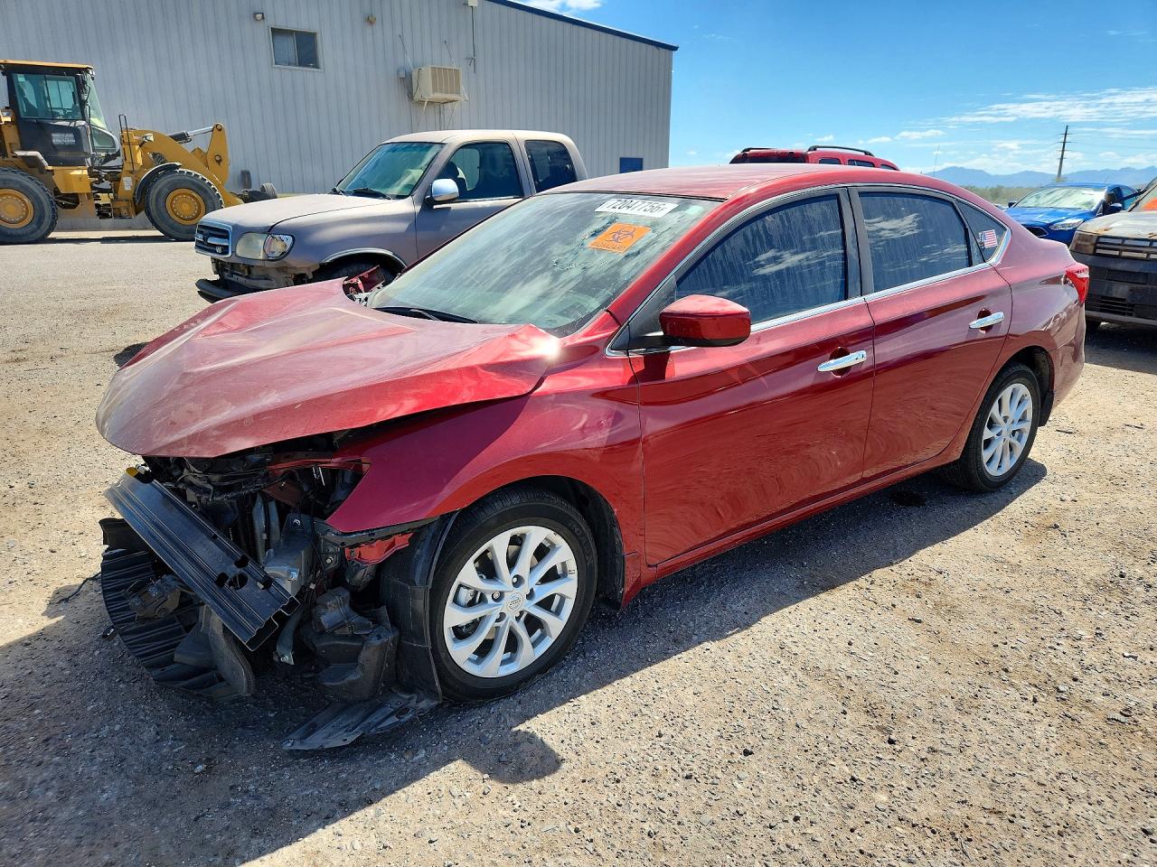 2018 NISSAN SENTRA SV | 3N1AB7APXJY336767 | UPCARS