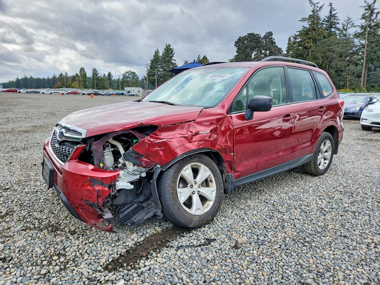 2016 SUBARU FORESTER 2.5I | JF2SJABC3GH477747 | UPCARS