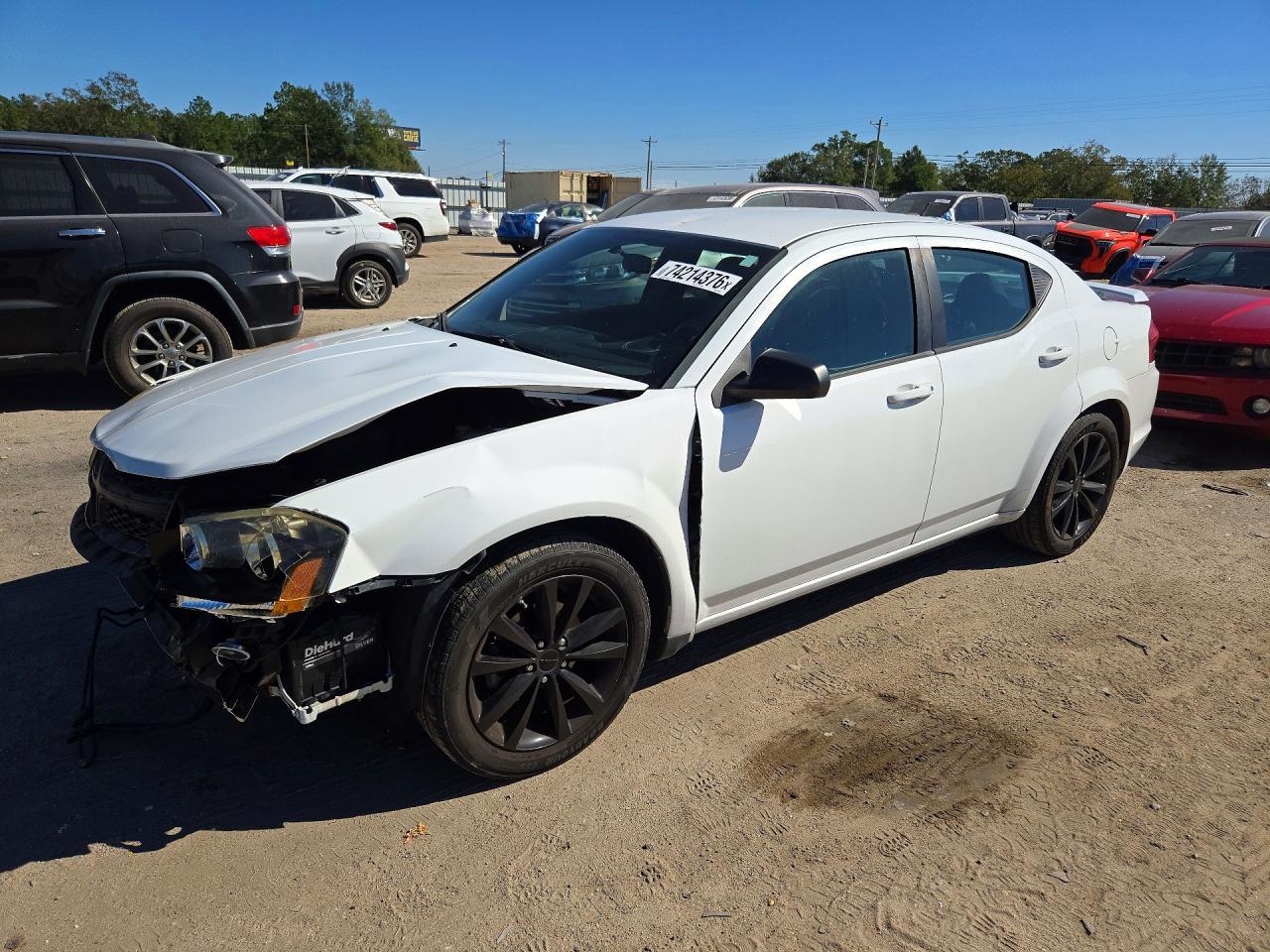 2013 DODGE AVENGER SE | 1C3CDZAG0DN749203 | UPCARS