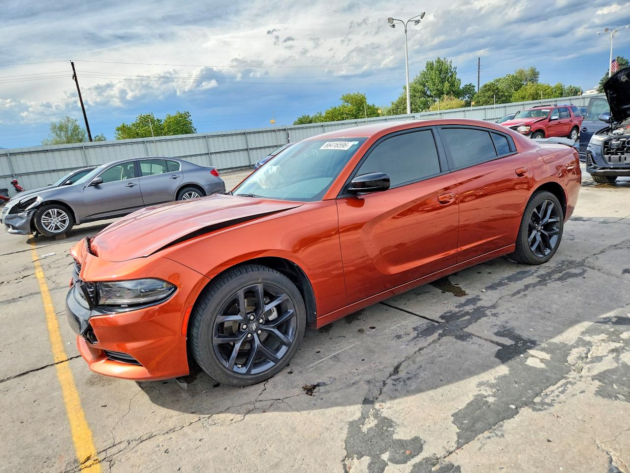 2022 DODGE CHARGER SXT | 2C3CDXBG8NH153186 | UPCARS