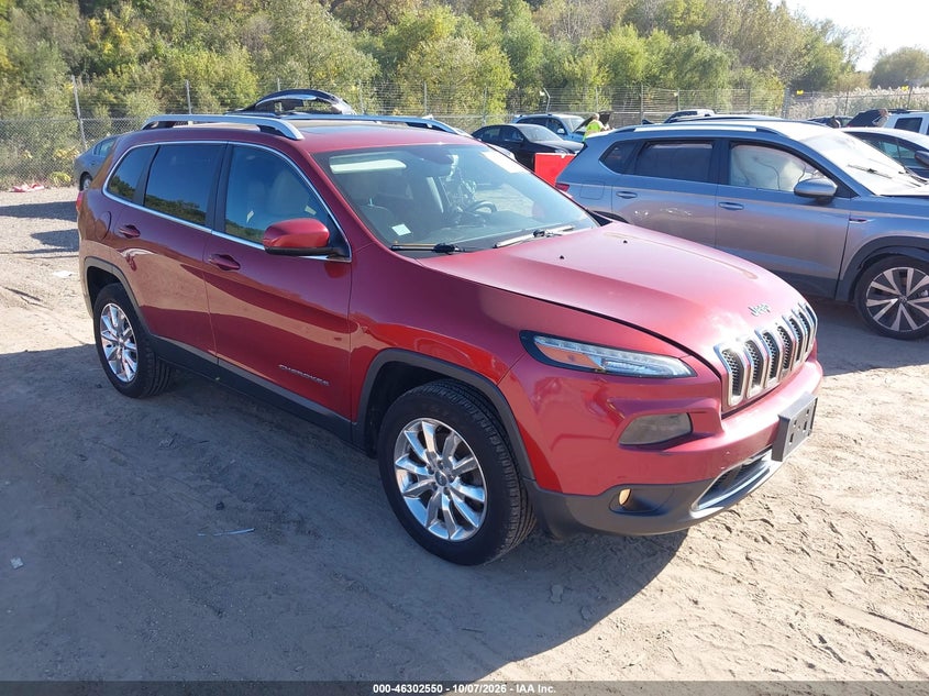 2015 JEEP CHEROKEE LIMITED | 1C4PJMDS3FW606722 | UPCARS