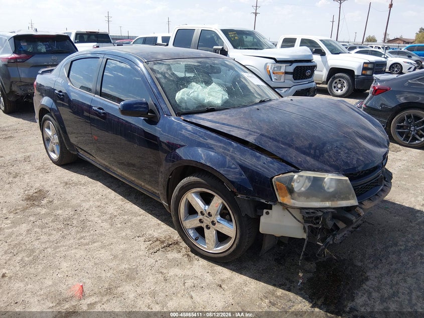 2013 DODGE AVENGER SXT | 1C3CDZCG1DN582539 | UPCARS