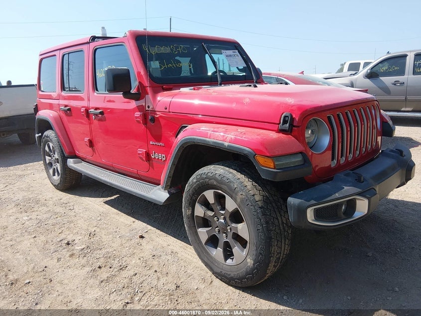 2019 JEEP WRANGLER UNLIMITED SAHARA 4X4 | 1C4HJXEN0KW683332 | UPCARS