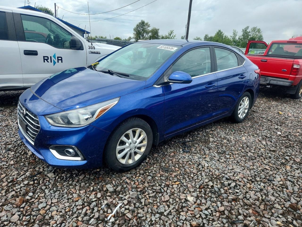 2021 HYUNDAI ACCENT SEL | 3KPC24A65ME153004 | UPCARS