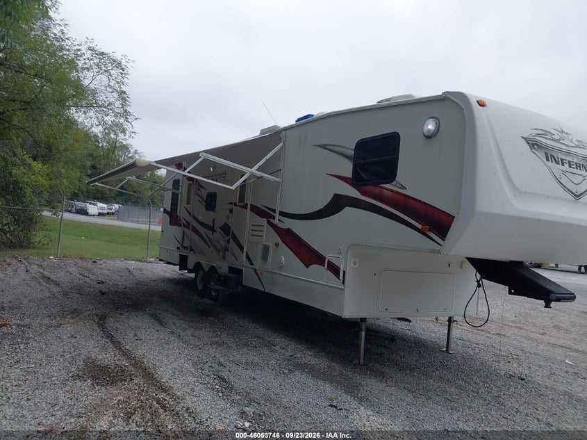 2010 KZ INFERNO 2910T SST TOYHAULER | 4EZFH2929A5076998 | UPCARS