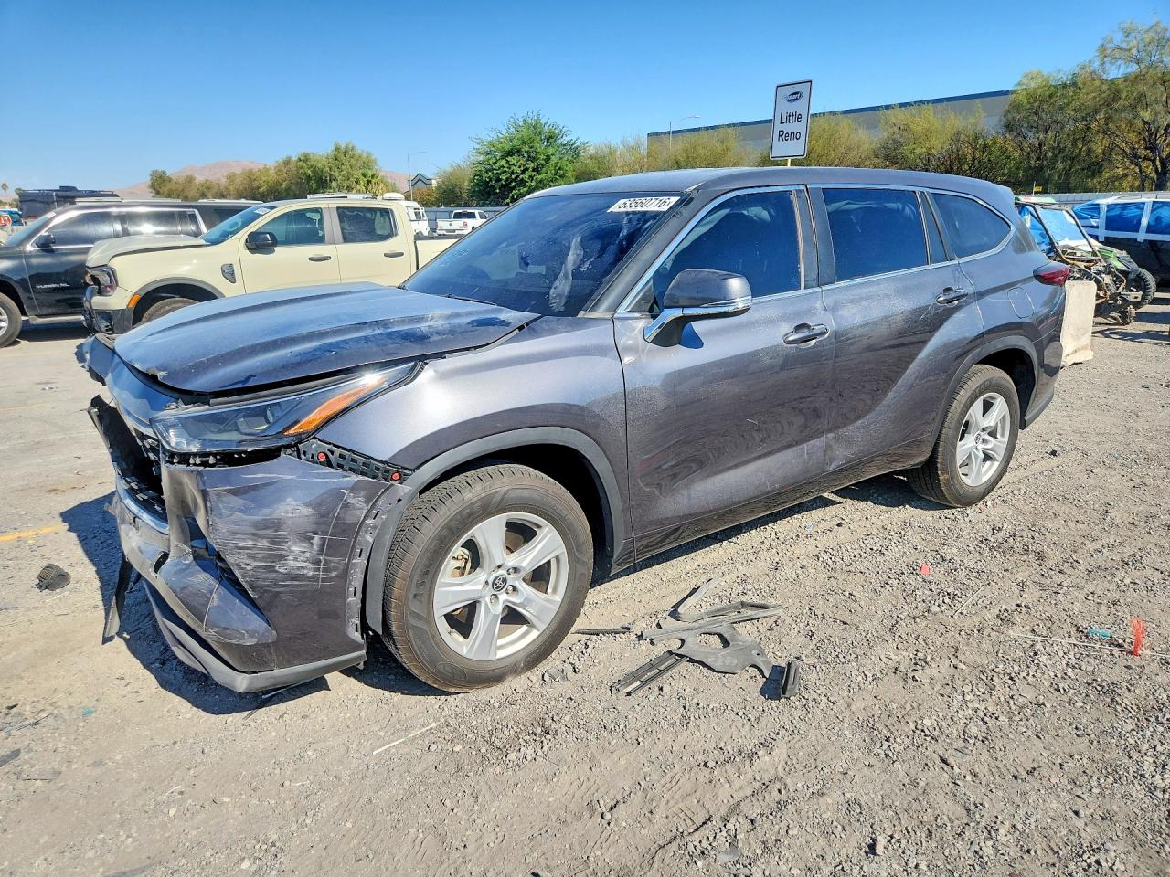 2023 TOYOTA HIGHLANDER LE | 5TDKDRAH1PS022392 | UPCARS