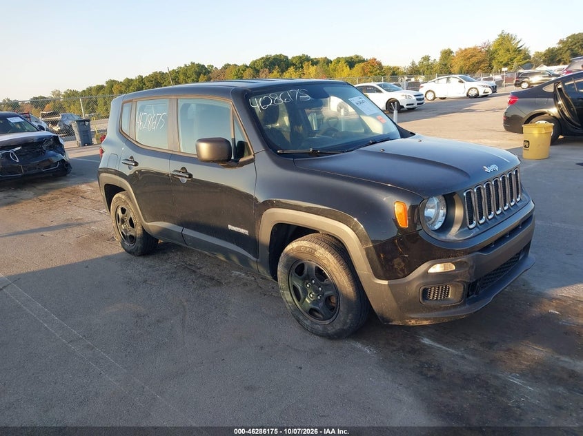 2016 JEEP RENEGADE SPORT | ZACCJAAT4GPE16131 | UPCARS