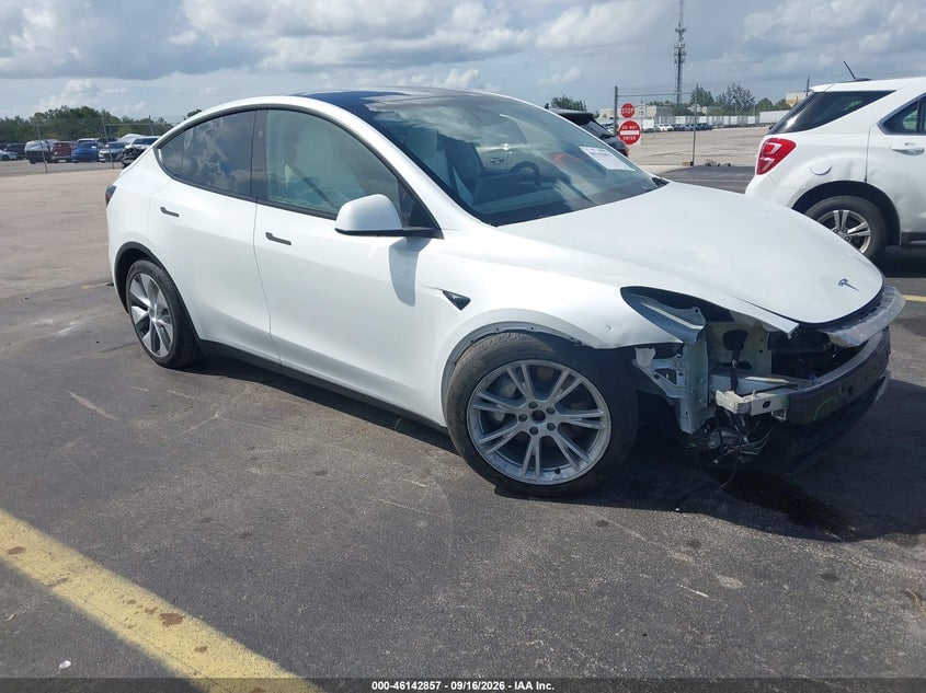 2023 TESLA MODEL Y AWD/LONG RANGE DUAL MOTOR ALL-WHEEL DRIVE | 7SAYGDEE2PF796601 | UPCARS