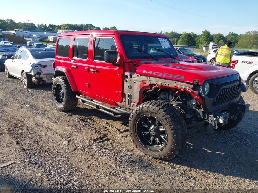 2019 JEEP WRANGLER UNLIMITED MOAB 4X4 | 1C4HJXEG0KW525686 | UPCARS