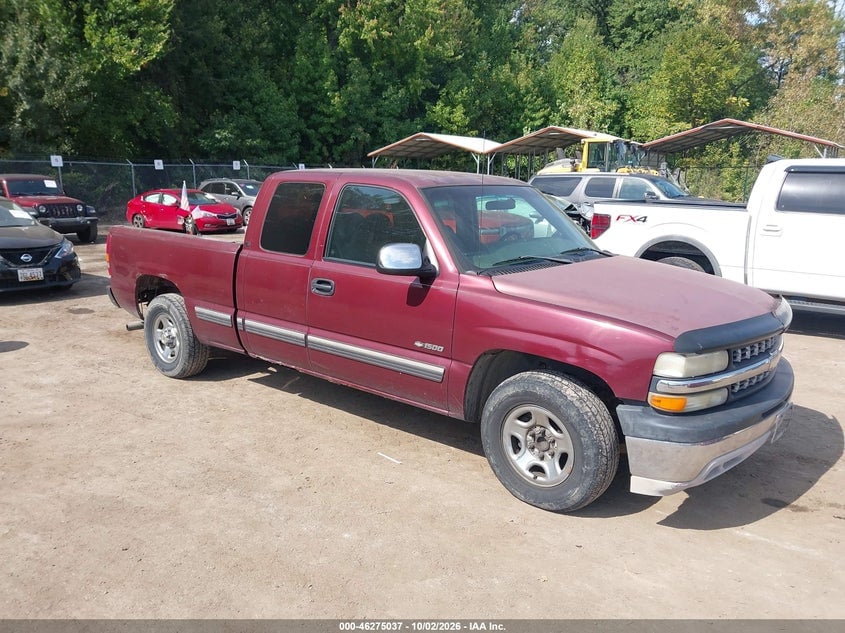 2002 CHEVROLET SILVERADO 1500 LS | 2GCEC19W721235805 | UPCARS