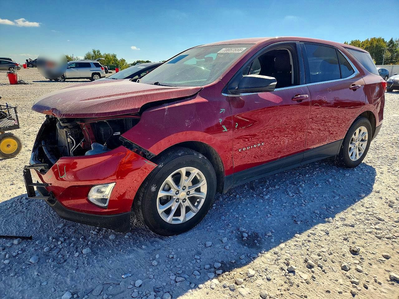2019 CHEVROLET EQUINOX LT | 3GNAXJEV1KS640408 | UPCARS