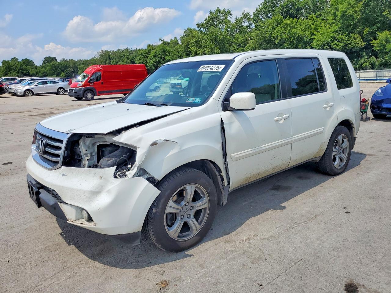 2014 HONDA PILOT EXLN | 5FNYF4H71EB050831 | UPCARS
