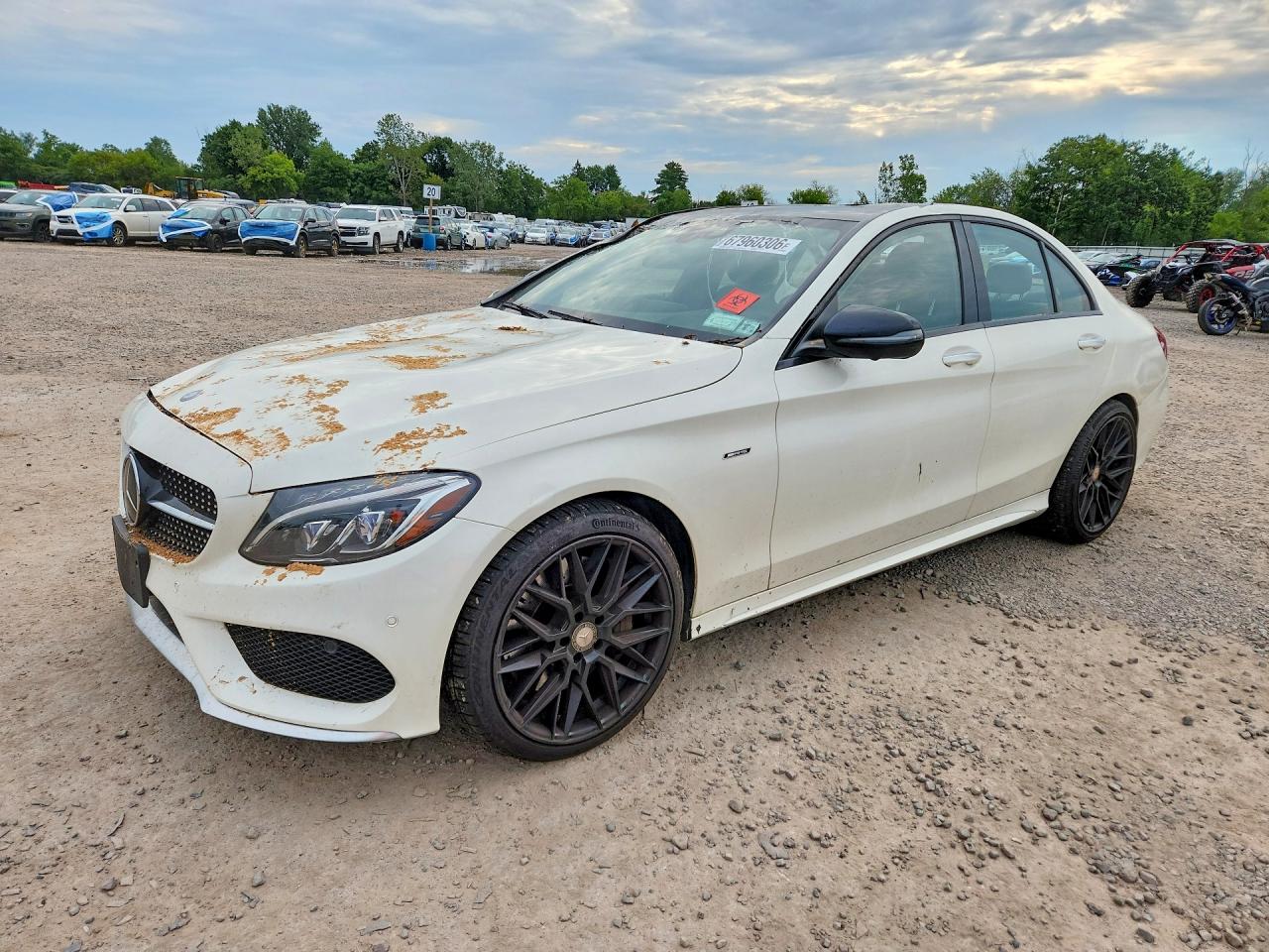 2016 MERCEDES-BENZ C-CLASS 450 4MATIC AMG | 55SWF6EB3GU137613 | UPCARS