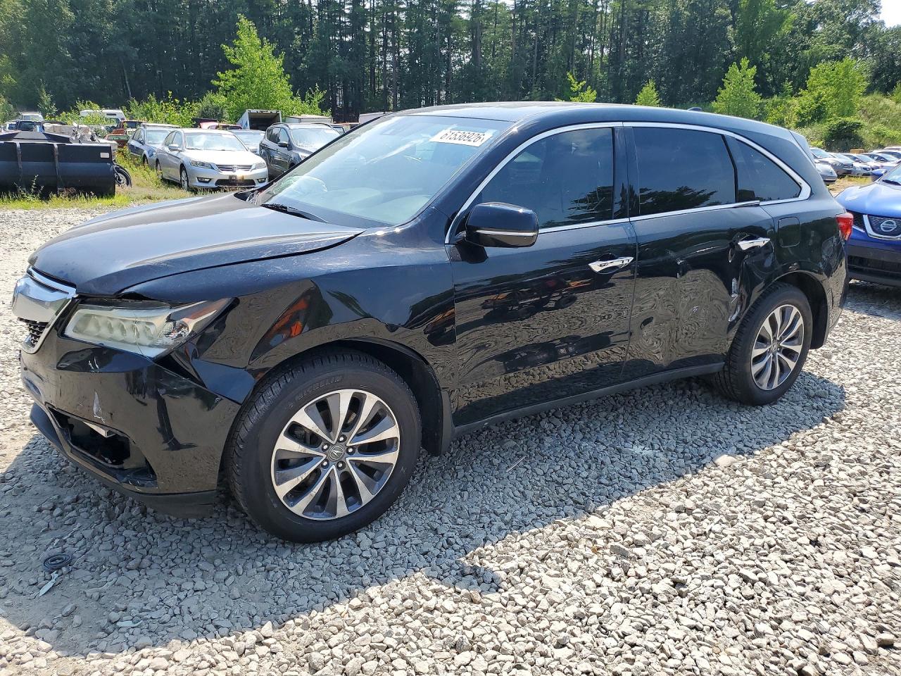 2014 ACURA MDX TECHNOLOGY | 5FRYD4H63EB048025 | UPCARS