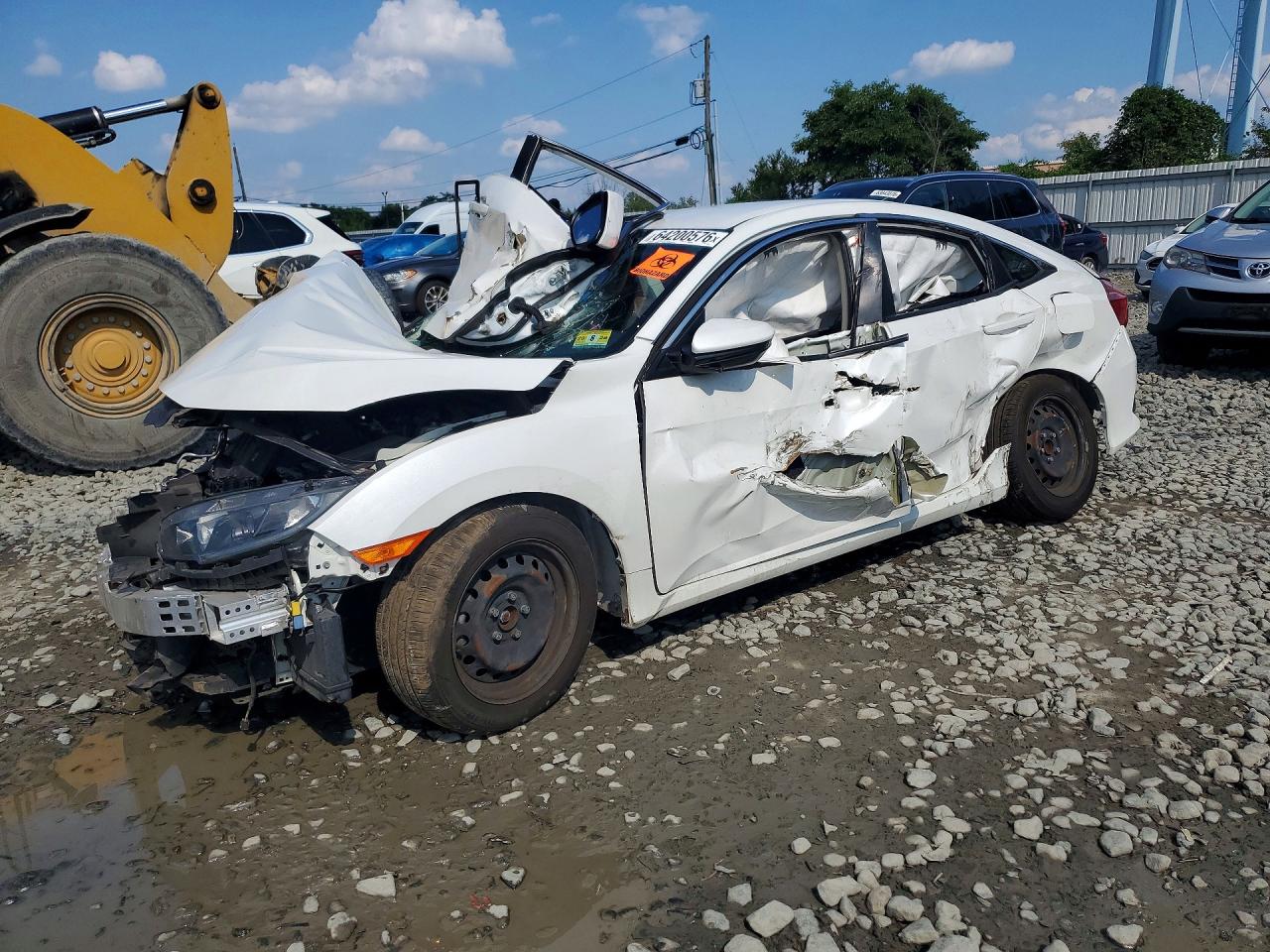 2019 HONDA CIVIC LX | 2HGFC2F6XKH568619 | UPCARS