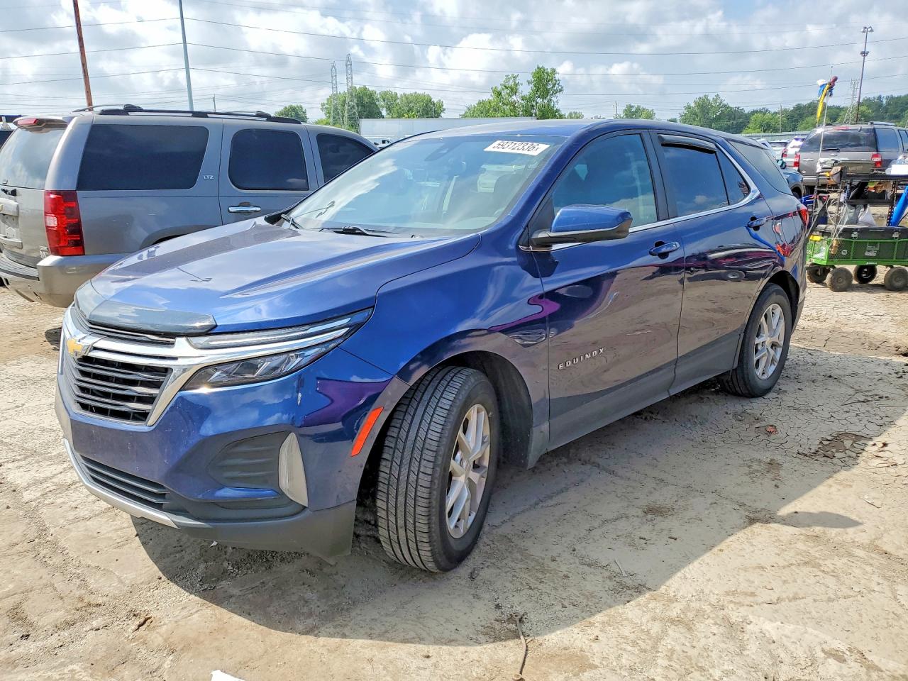 2022 CHEVROLET EQUINOX LT | 3GNAXKEV2NL309650 | UPCARS