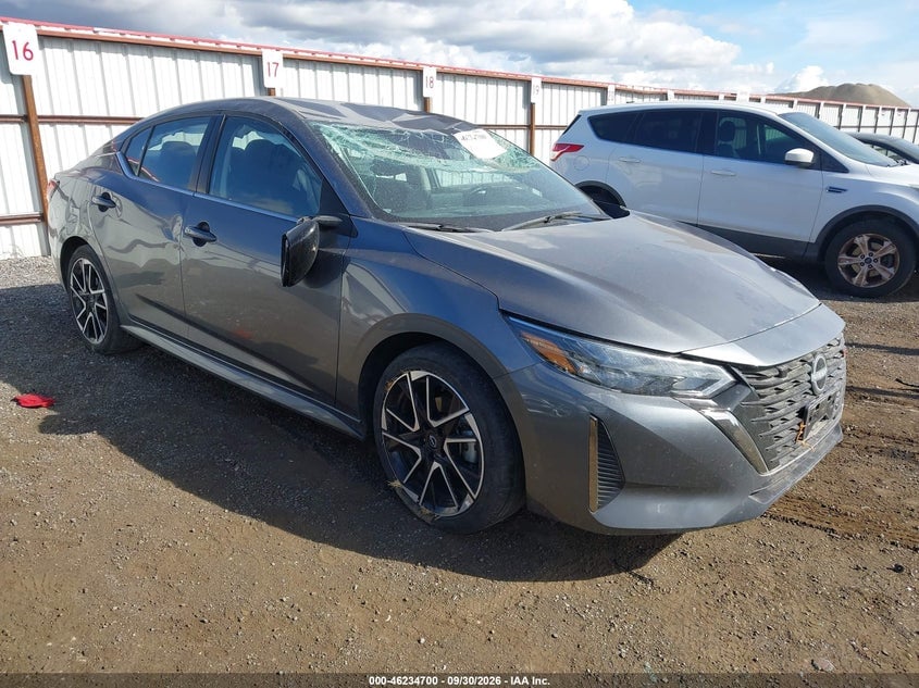 2025 NISSAN SENTRA SR | 3N1AB8DV9SY305916 | UPCARS