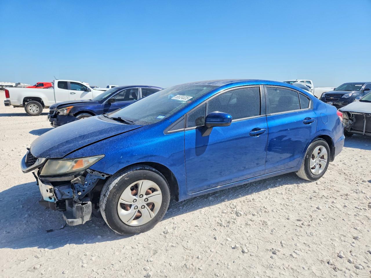 2014 HONDA CIVIC LX | 2HGFB2F59EH532905 | UPCARS