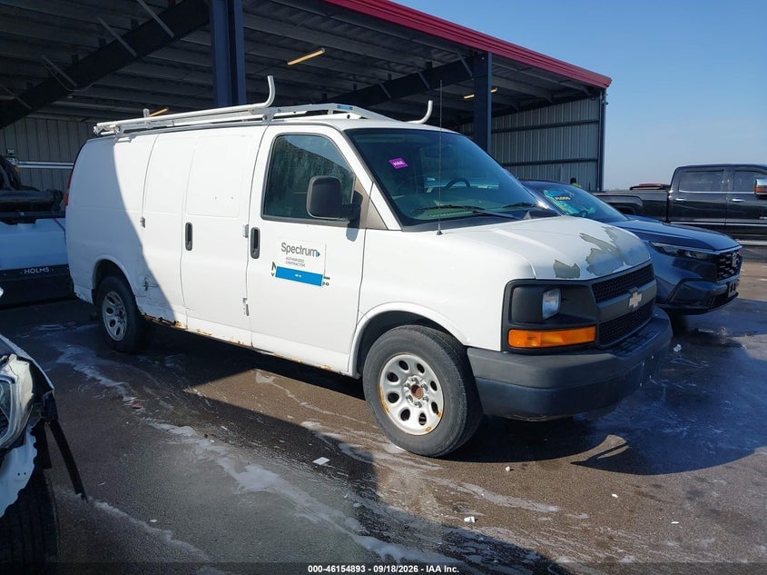 2012 CHEVROLET EXPRESS 1500 WORK VAN | 1GCSGAFXXC1144491 | UPCARS